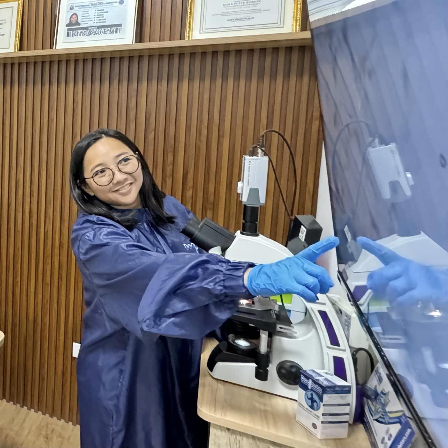 Live Blood Analysis microscope consultation